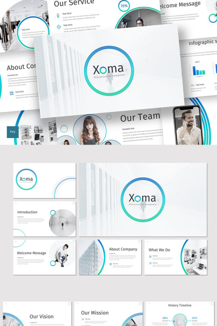 Kit Graphique #89279 Clean Creatif Divers Modles Web - Logo template Preview