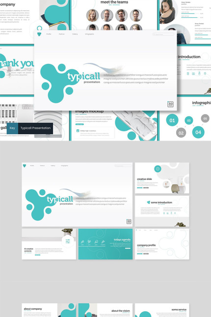 Kit Graphique #89284 Clean Creative Divers Modles Web - Logo template Preview