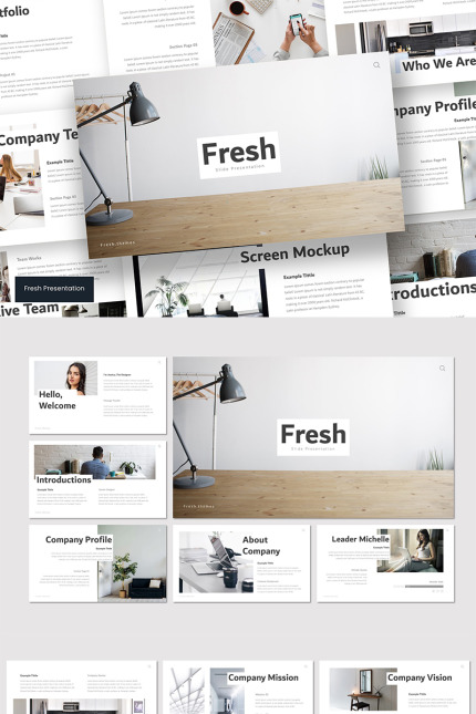 Kit Graphique #89548 Clean Creatif Divers Modles Web - Logo template Preview