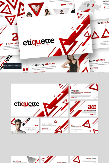 Kit Graphique #89549 Clean Creatif Divers Modles Web - Logo template Preview