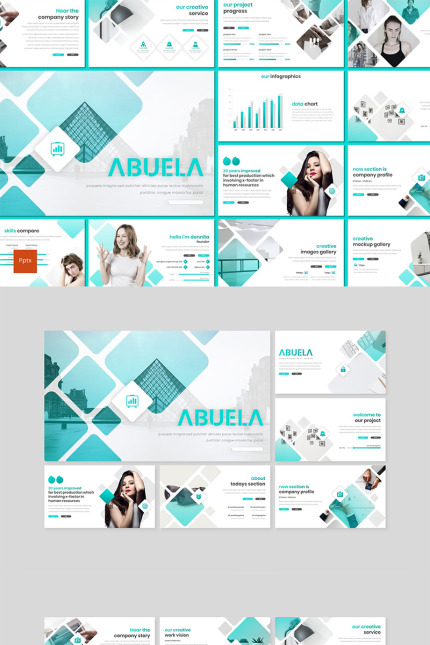 Kit Graphique #89599 Clean Creatif Divers Modles Web - Logo template Preview