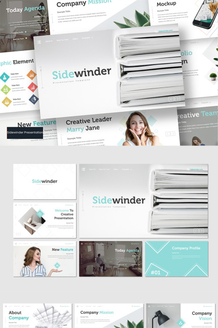 Kit Graphique #89633 Clean Creatif Divers Modles Web - Logo template Preview