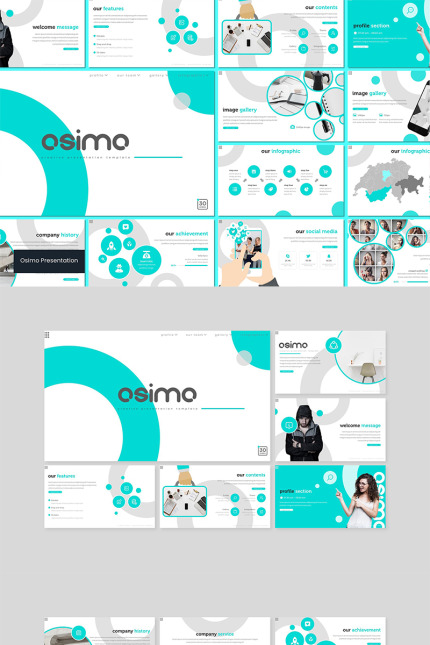 Kit Graphique #89638 Clean Creative Divers Modles Web - Logo template Preview