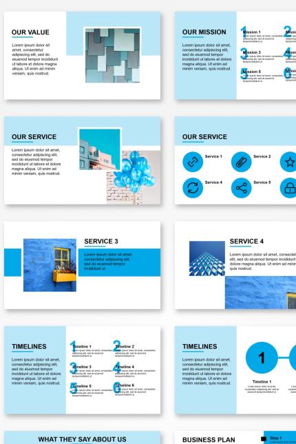 Kit Graphique #89685 Powerpoint Presentation Divers Modles Web - Logo template Preview