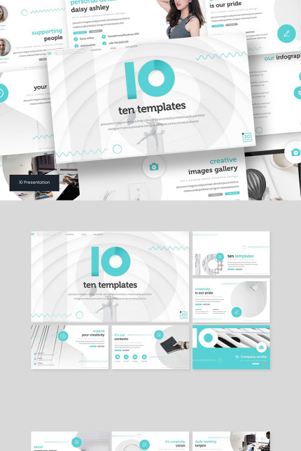 Kit Graphique #89772 Clean Creative Divers Modles Web - Logo template Preview