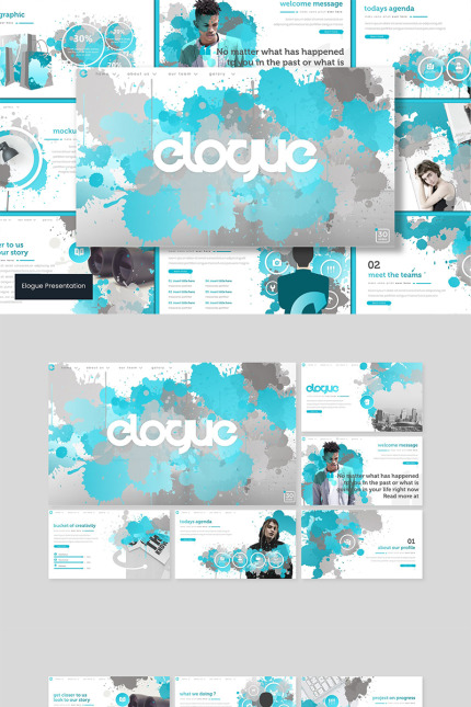 Kit Graphique #89774 Clean Creative Divers Modles Web - Logo template Preview