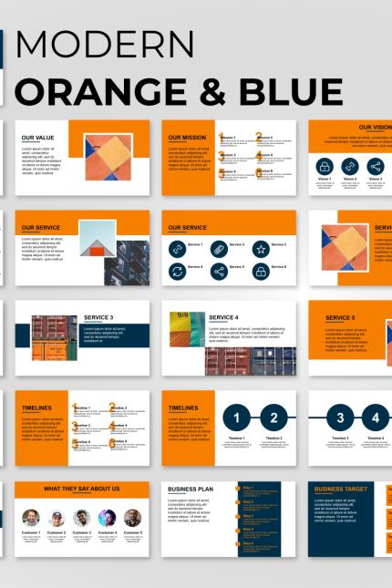 Kit Graphique #89840 Powerpoint Presentation Divers Modles Web - Logo template Preview