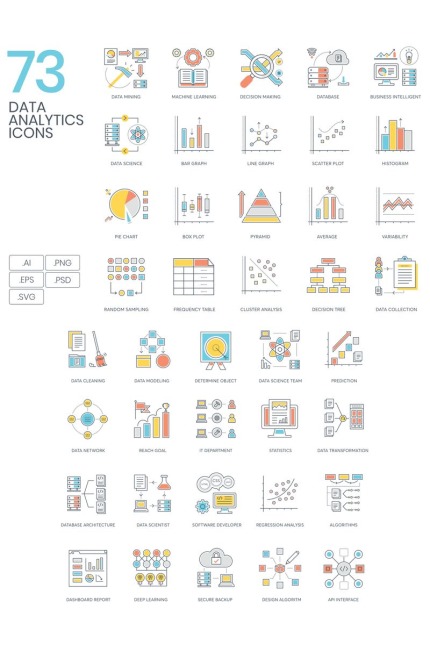 Kit Graphique #89919 Data Analytiques Divers Modles Web - Logo template Preview