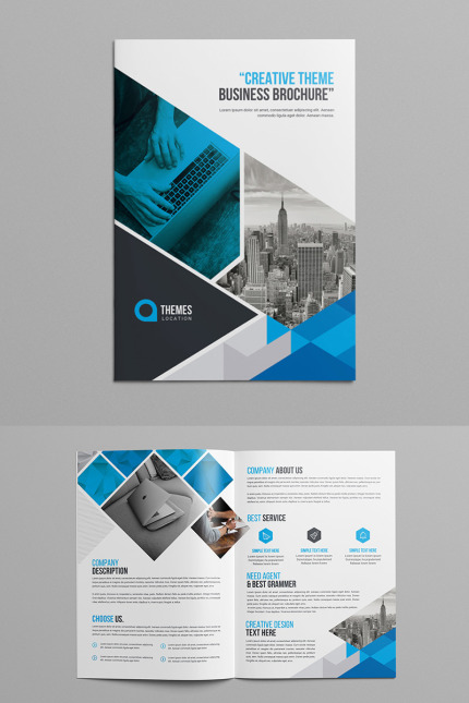 Kit Graphique #89980 Brochure Agency Divers Modles Web - Logo template Preview