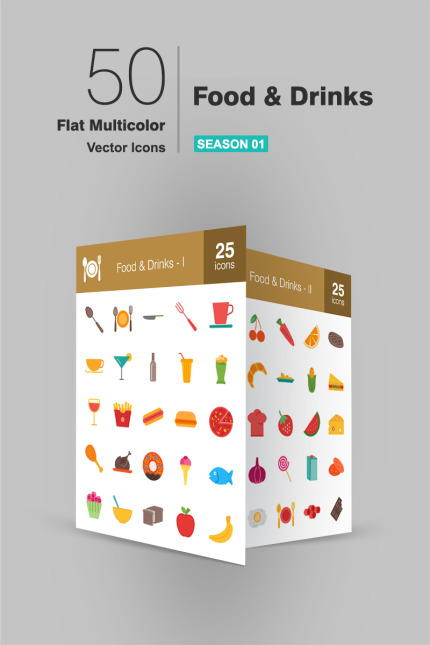 Kit Graphique #90010 Food Icon Divers Modles Web - Logo template Preview