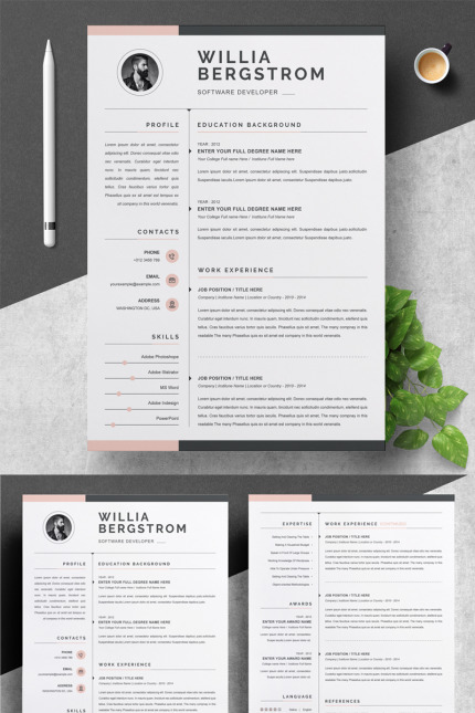 Kit Graphique #90186 Page Resume Divers Modles Web - Logo template Preview