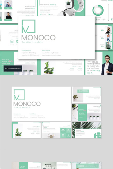 Kit Graphique #90252 Clean Creatif Divers Modles Web - Logo template Preview