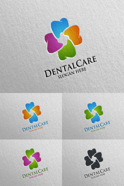 Kit Graphique #90431 Dental Logo Divers Modles Web - Logo template Preview