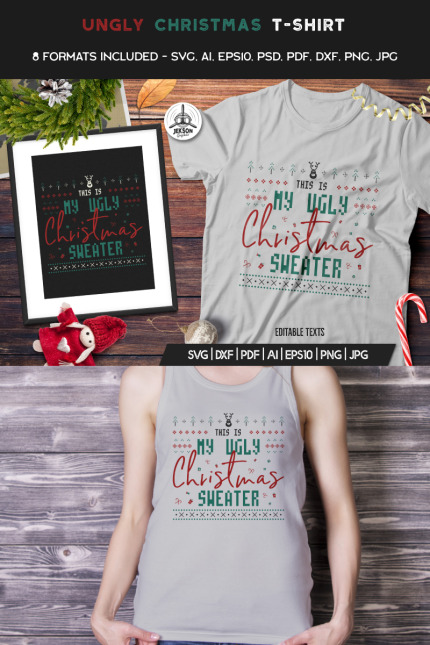 Kit Graphique #90468 Christmas Tshirt Divers Modles Web - Logo template Preview