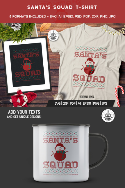 Kit Graphique #90472 Christmas Tshirt Divers Modles Web - Logo template Preview