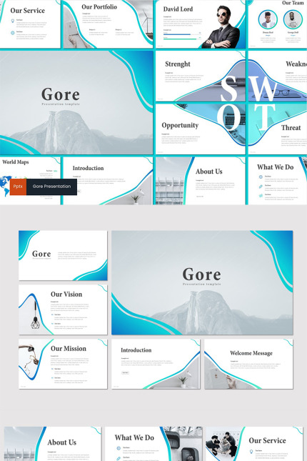 Kit Graphique #90529 Clean Creatif Divers Modles Web - Logo template Preview