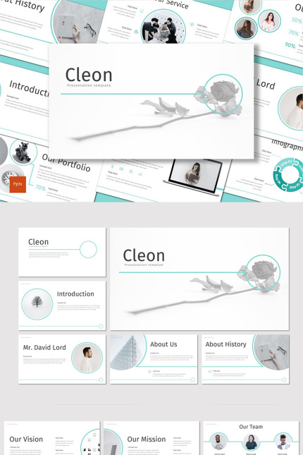 Kit Graphique #90531 Clean Creatif Divers Modles Web - Logo template Preview