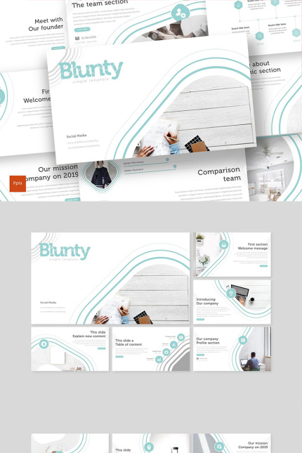 Kit Graphique #90534 Clean Creatif Divers Modles Web - Logo template Preview