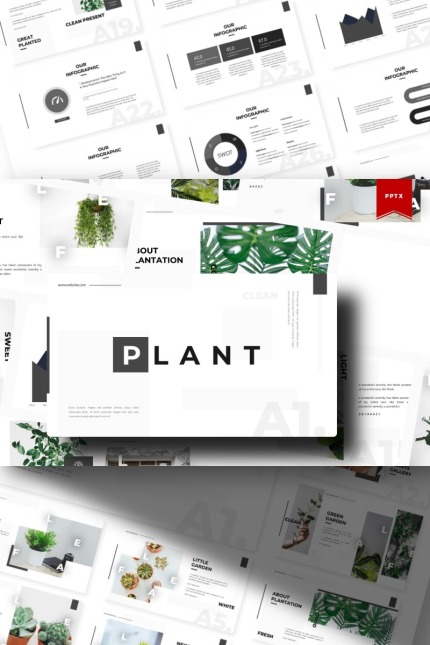 Kit Graphique #90539 Plant Green Divers Modles Web - Logo template Preview