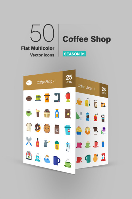 Kit Graphique #90663 Coffee Icon Divers Modles Web - Logo template Preview