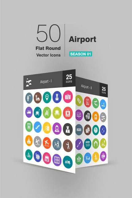 Kit Graphique #90863 Airport Icon Divers Modles Web - Logo template Preview