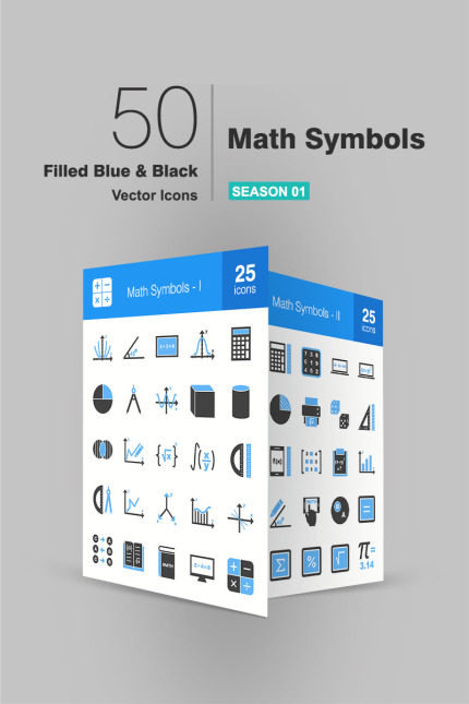 Kit Graphique #90864 Math Icon Divers Modles Web - Logo template Preview