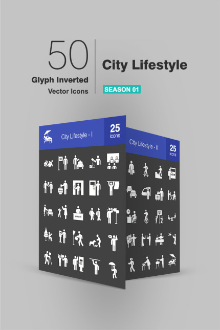 Kit Graphique #90936 City Icon Divers Modles Web - Logo template Preview