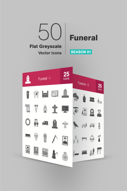 Kit Graphique #91005 Funeral Icon Divers Modles Web - Logo template Preview