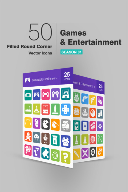 Kit Graphique #91017 Games Icon Divers Modles Web - Logo template Preview