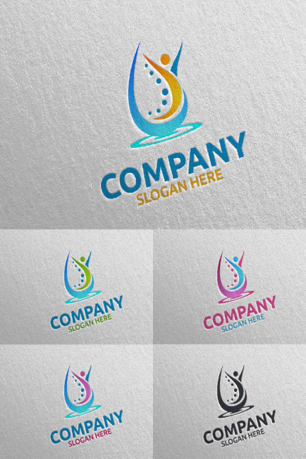 Kit Graphique #91043 Massage Logo Divers Modles Web - Logo template Preview