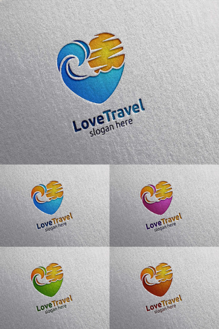 Kit Graphique #91060 Love Aventure Divers Modles Web - Logo template Preview