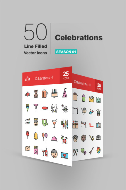 Kit Graphique #91067 Celebrations Icon Divers Modles Web - Logo template Preview