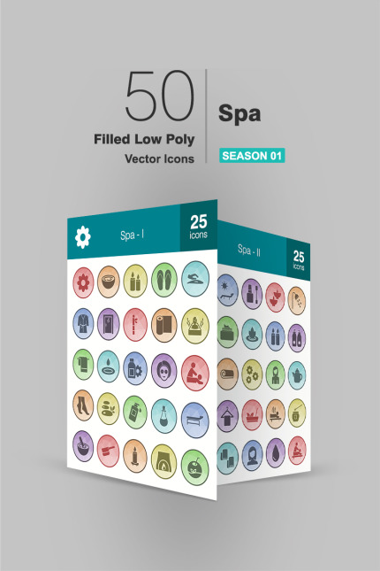 Kit Graphique #91084 Spa Icon Divers Modles Web - Logo template Preview