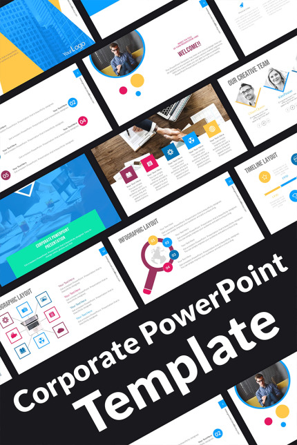 Kit Graphique #91129 Powerpoint Templates Divers Modles Web - Logo template Preview