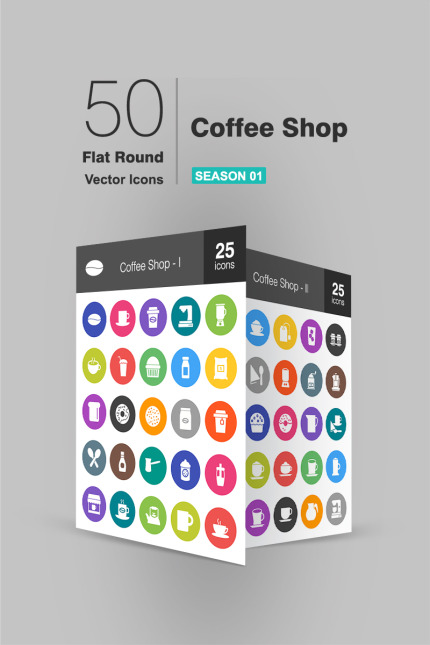 Kit Graphique #91162 Coffee Icon Divers Modles Web - Logo template Preview