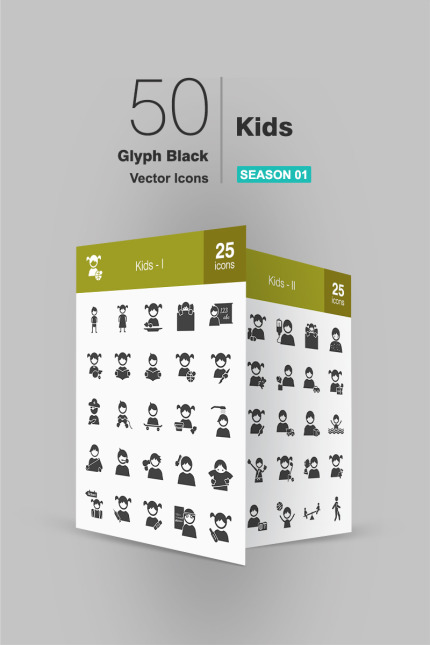 Kit Graphique #91166 Kids Icon Divers Modles Web - Logo template Preview