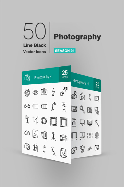 Kit Graphique #91203 Photography Icon Divers Modles Web - Logo template Preview