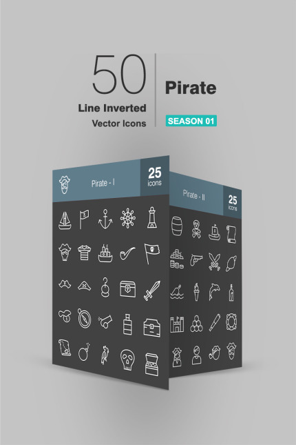 Kit Graphique #91511 Pirate Icon Divers Modles Web - Logo template Preview