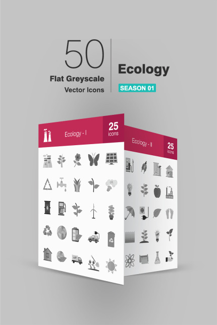 Kit Graphique #91529 Ecology Icon Divers Modles Web - Logo template Preview