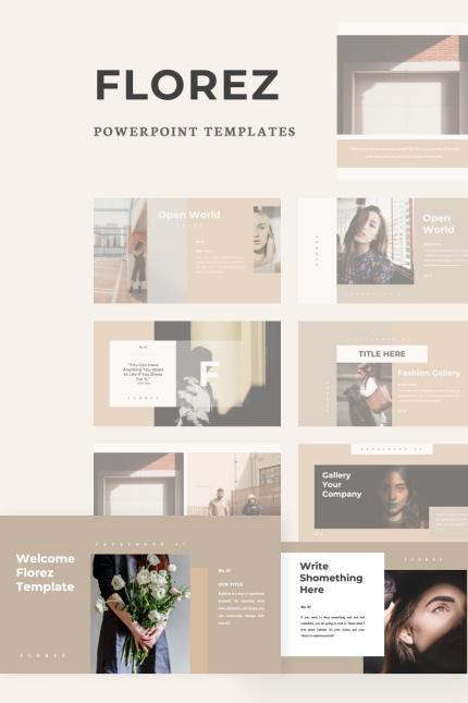 Kit Graphique #91534 Powerpoint Presentation Divers Modles Web - Logo template Preview