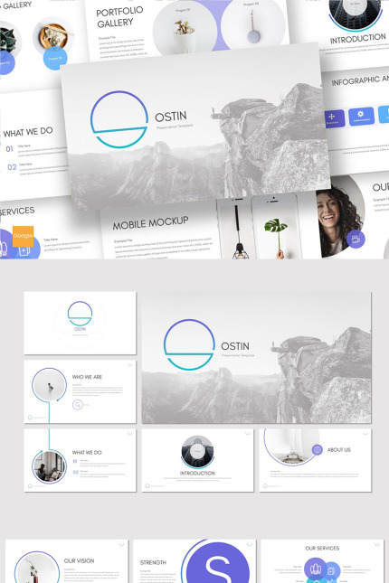 Kit Graphique #91550 Clean Creatif Divers Modles Web - Logo template Preview