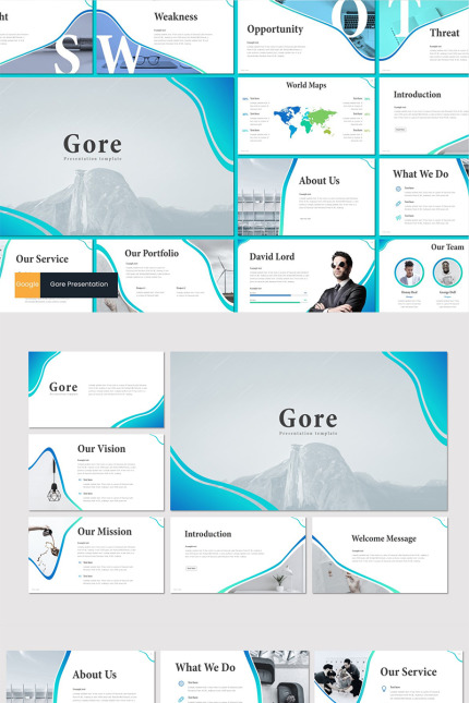 Kit Graphique #91561 Clean Creatif Divers Modles Web - Logo template Preview