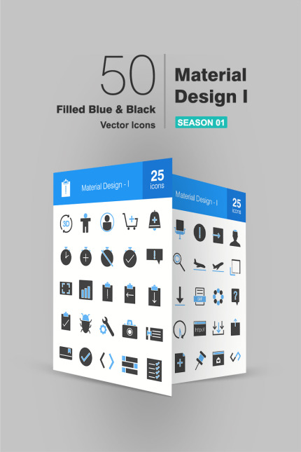 Kit Graphique #91621 Material Design Divers Modles Web - Logo template Preview