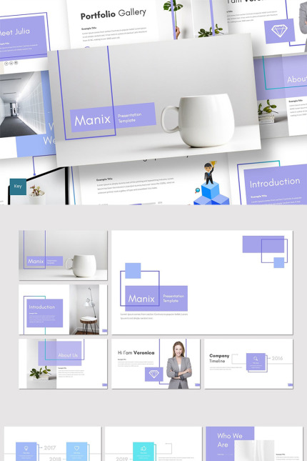 Kit Graphique #91664 Clean Creatif Divers Modles Web - Logo template Preview