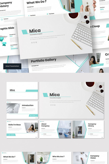 Kit Graphique #91682 Clean Creatif Divers Modles Web - Logo template Preview