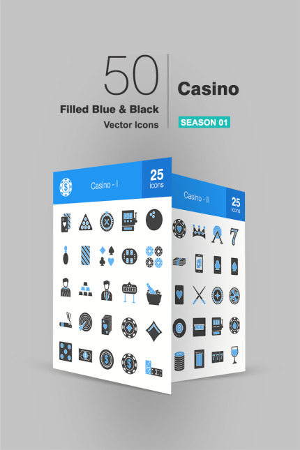 Kit Graphique #91887 Casino Icon Divers Modles Web - Logo template Preview