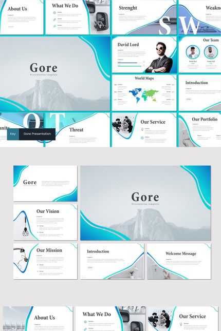 Kit Graphique #91906 Clean Creatif Divers Modles Web - Logo template Preview