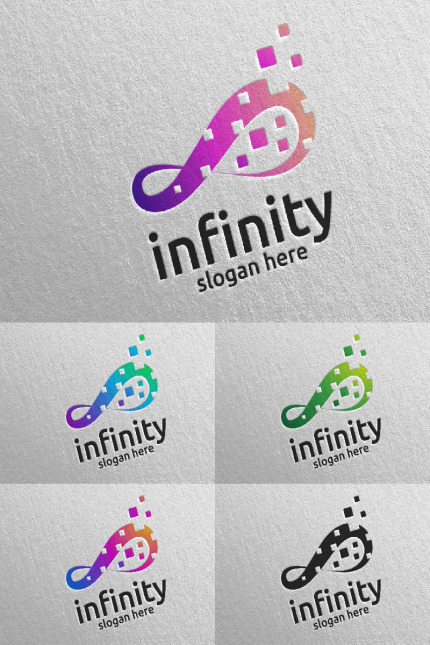 Kit Graphique #91924 Infinity Infinite Divers Modles Web - Logo template Preview