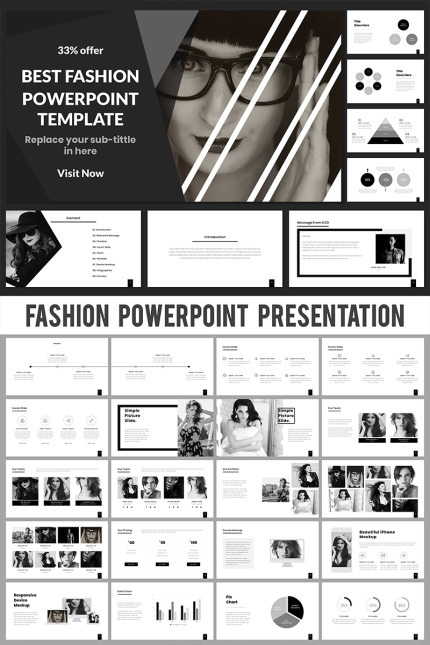 Kit Graphique #92019 Powerpoint Templates Divers Modles Web - Logo template Preview