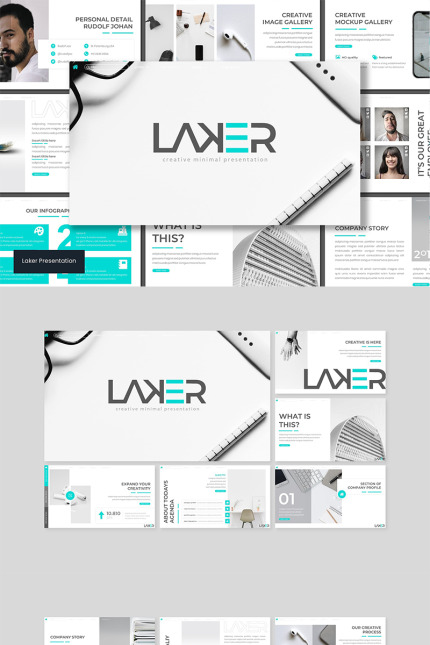 Kit Graphique #92112 Clean Creatif Divers Modles Web - Logo template Preview